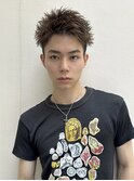 【エイチ原宿】メンズスパイキーショート