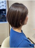 丸みショートボブ