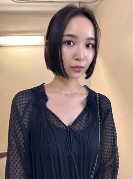 ソイ コンク 下北沢(soi conc) 【bob】ミニボブ_顎ラインボブ_センターパート