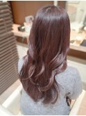 大人レイヤーカット×髪質改善カラー