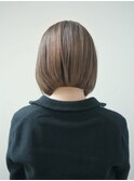 ボブ/ショートボブ/切りっぱなし/ワンレンボブ