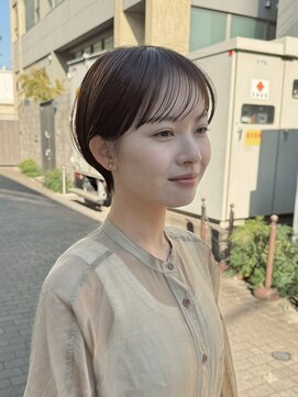 ミィ 表参道(mee.) 似合わせカット ショートボブ ショートヘア ハンサムショート