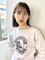 ハイフ(haif)&nbsp;【haif】シンプルなボブ　黒髪ボブ