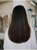 髪質改善でうる艶ストレート♪