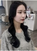 韓国風スタイル/レイヤーカット/髪質改善/透明感カラー/熊本