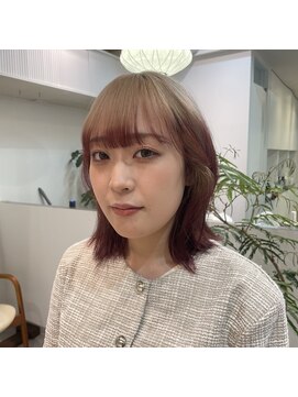 ミーム 原宿 表参道(meme) ダブルカラー/ハイトーンカラー/ケアブリーチ/インナーカラー