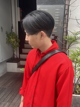 アルディイースト(hardi EAST) 前下がりセンターパート