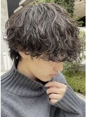 大名波巻きパーマツイストスパイラルパーマッシュウルフカット