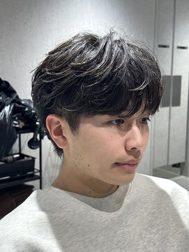 テクト バイアッシュ 吉祥寺店(Tect by Ash) ラウンドマッシュシースルーフェザーパーマネープレス