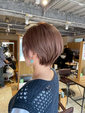 ムード(MOOD,) 暗めカラー/グランマッシュ[レイヤーカット/髪質改善/銀座]