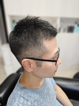 しろとアオ メンズベリーショート