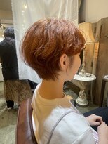 アロウズ(Arrows)&nbsp;くせ毛を活かしたオレンジショート/