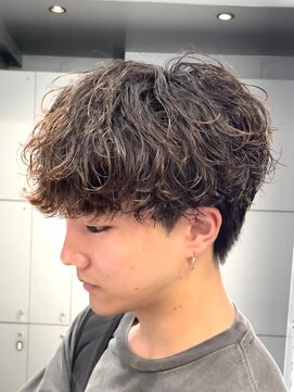 フィフス トウキョウ (fifth TOKYO) 渋谷シャドウパーマメンズマッシュウルフカットルーズパーマ