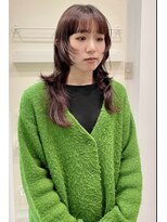 バジルプープラ(basil pupula)&nbsp;ロングウルフ/フェイスレイヤー＊