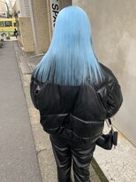 ペレ 原宿(PELE)&nbsp;ダブルカラー/ケアブリーチ/羽エクステ/原宿