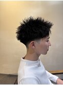 スパイキーショート　仏陀パーマ　縮毛矯正　八王子　八王子駅