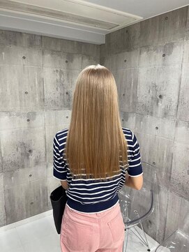 ジオ 国分寺(the O's) 切りっぱなしボブ/エアリーロング/美髪/ピンクブラウン[国分寺]