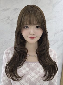 ロア 中目黒(loa) オリーブベージュ レイヤーカット