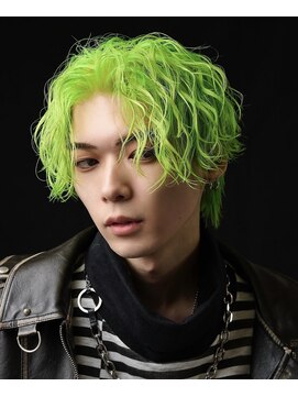 アストラ(ASTRA) MEN’S HAIR/波巻きツイストスパイラル/リバースセンターパート