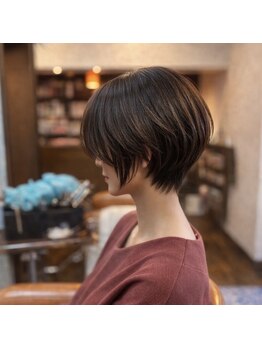 ランス 大垣(LANCE)の写真/【大垣駅車6分】口コミで大好評!!BEYOND L'INKの再現性高いショートヘアスタイルでキレイに可愛く