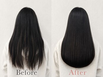 アミーベル クレール(AMI a BELLE Clair)の写真/【髪質改善ヘアエステ】髪に合わせて栄養を調合！強い薬剤や熱ナシで、頭皮にも優しいトリートメント☆
