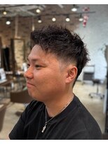 スペックホルダー(Spec Holder) メンズショート×ソフトツイスト7.23ニュアンスパーマ