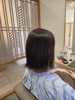 ミリ 国分寺(Mili)&nbsp;切りっぱなし外ハネ&オーガニックカラー