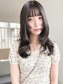 ローレンジウ(LOREN JU)の写真/細部までこだわったカットで、自分史上可愛いスタイルへ*[髪質改善/名駅/顔周り/レイヤーカット/ボブ/韓国]