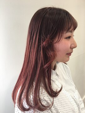 エムサロン 前橋川原(emusalon) チェリーレッド