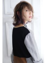 ヘアーメイクパウダー 天王寺寺田町店(Hair make powder) 大人可愛い20代30代40代小顔ウルフレイヤーイヤリングカラー