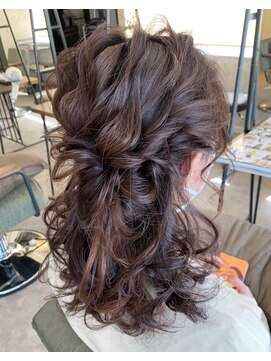 ヘアスタジオニコ(hair studio nico...) パーティーハーフアップ