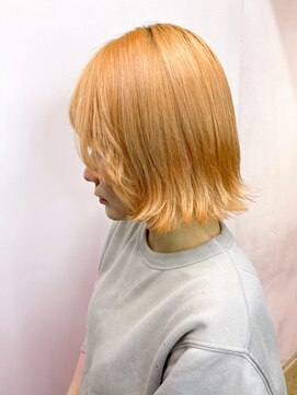 シェリエ(Cherie) オレンジベージュ/金木犀カラー/パステルオレンジ