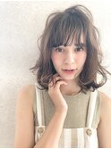 LuTa吉祥寺☆セミウェットウェーブ×オリーブベージュ