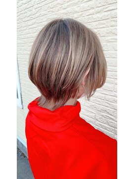 リタヘアー(Lita Hair) ハイライトで立体感♪マッシュウルフスタイル