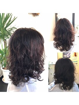 エス(S) ふわふわデジタルパーマ