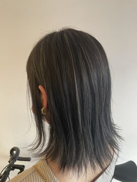 ブルーノ ヘアサロン(BRUNO. hair salon) グレージュハイライトカラー
