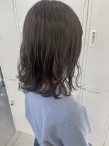 フロート 小阪店(float)&nbsp;髪質改善トリートメント_マロンベージュ Aラインボブ かきあげ