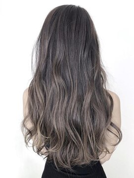 ソーホーヘアーアンドボタニカル 大橋店(SOHO hair & botanical) ロング／10代／20代／30代／グレージュ／ハイライト