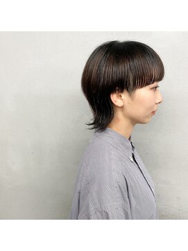 タグ(#tag) #刈り上げマッシュ×ショートウルフ