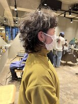 ビビト(bibito) bibito 大きめカールのマッシュウルフスタイル デジタルパーマ