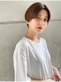 センターパートショート