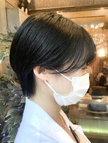 エトラ 渋谷店(etora)&nbsp;ナチュラルショート　アッシュグレー　大人モード　ツヤ髪