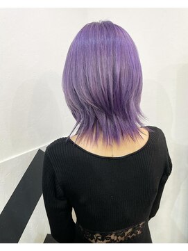 デスト 大宮(DEST) パープルカラー/レイヤーカット/紫カラー/ウルフカット[大宮駅]