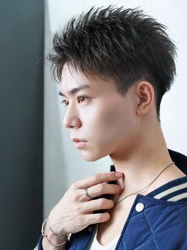 ゼロ 渋谷(XeRo) 爽やかツーブロック 【チュラルアップバングショート