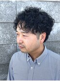 ツイストスパイラルパーマシャドウパーマ波巻きスパイラルパーマ