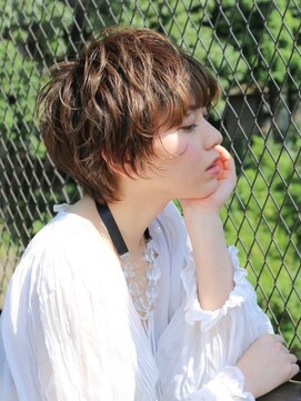 デビュー 沖縄泡瀬店(Debut) アンブレラカラー/こなれミディ/イメチェン/ウェーブパーマ