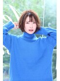 【Aere池袋】大人可愛いシルキーボブ×サファリベージュ☆小林