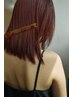 自然な仕上がり”地毛風ストレート”￥22000