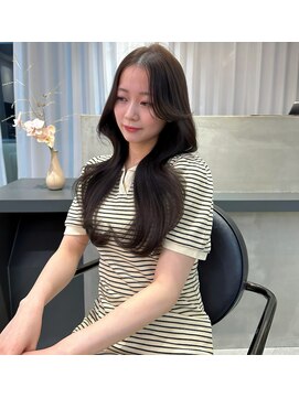 リリー(Lilley) 松岡宏海スタイル/当日予約/天神韓国/チョコレート/前髪カット