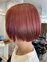 テーラヘアー 五井(TELA HAIR)&nbsp;RED系ショートボブ
